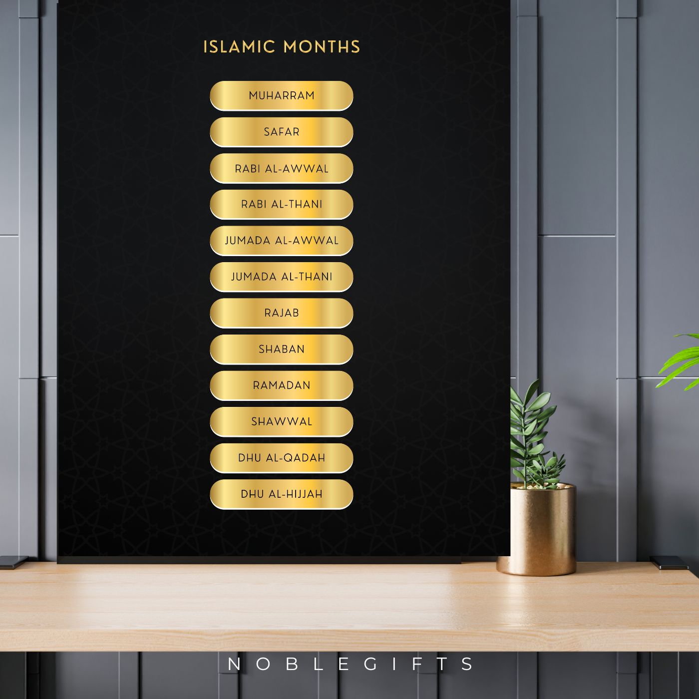 Islamic Months 2